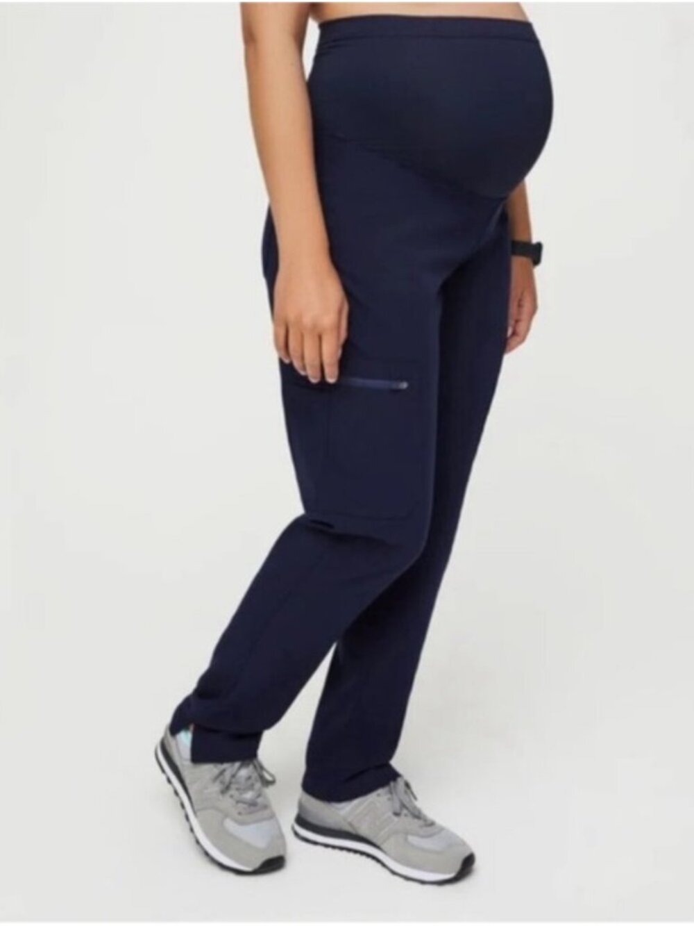 FIGS | Women's | Yola 3.0 Maternity Straight Scrub Pants | Navy | Size S